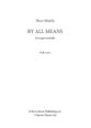 By All Means Study Scores sheet music cover